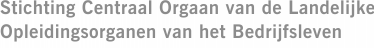 Stichting Centraal Orgaan van de Landelijke Opleidingsorganen van het Bedrijfsleven