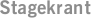 Stagekrant