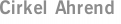 Cirkel Ahrend